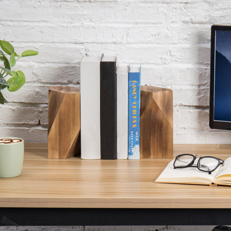 Corrigan Studio® Geometric Bookends & Reviews Wayfair